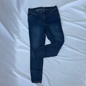 Old Navy Dark Blue Women's Rock Star Skinny Jeans